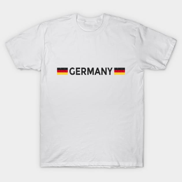 Germany Soccer Football Fan Shirt Flag T-Shirt by Sal71